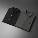 2026秋冬男士衬衫长袖衬衣加薄绒烫印大码钱塘6016-S112-P110，男装衬衫，钱塘6016