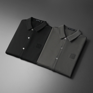 2026秋冬男士衬衫长袖衬衣加薄绒烫印大码钱塘6016-S112-P110，男装衬衫，钱塘6016