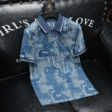 2026年夏季腰果花印花POLO衫QT6016-E3683-P75，男装Polo衫，钱塘6016