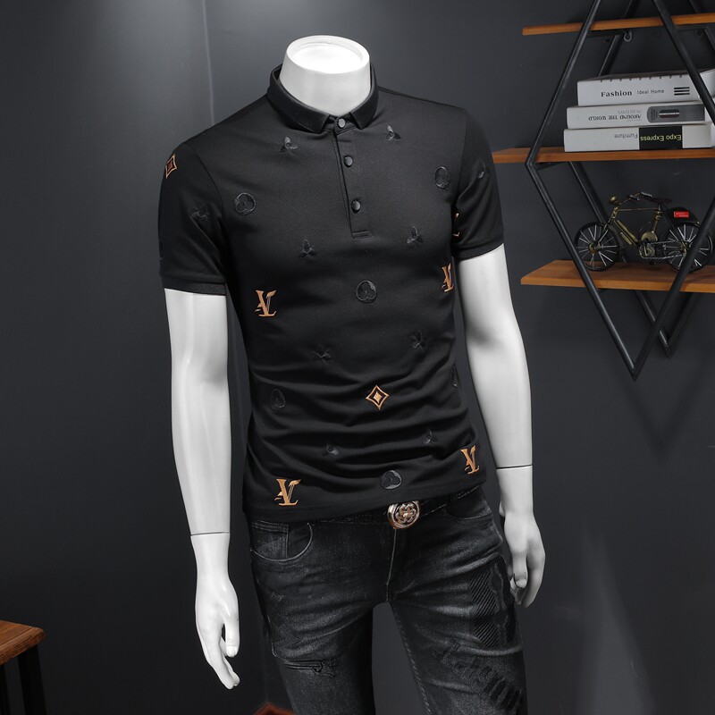 2026年新款男POLO衫钱塘6016-E2493-P80,男装Polo衫,钱塘6016