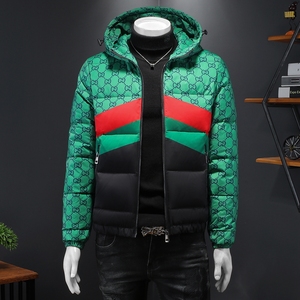 90%白鸭绒2024新款男士连帽羽绒服钱塘6016-F9185P290假模,男装羽绒服,钱塘6016