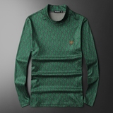 2026秋冬新款加绒加厚男长袖打底衫大码钱塘6016-C4004-P90，男装T恤，钱塘6016