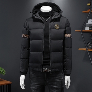 90%白鸭绒2024新款男士连帽羽绒服钱塘6016-F9188P300,男装羽绒服,钱塘6016