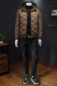 90绒2024新款连帽羽绒服外套男 钱塘6016-F7787-P300图片