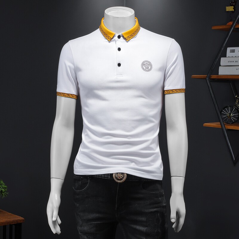2024年新款男POLO衫纯色钱塘6016-E2035-P75图片