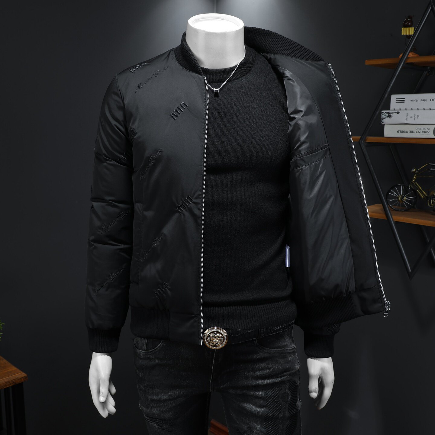 2025秋冬新款全身绣花重工艺90羽绒服6016-F6012-P310,男装羽绒服,钱塘6016