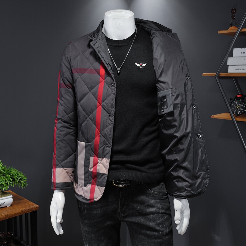 2022大货西装领短款羽绒服轻薄款男翻领钱塘6016-B2208P280假模,男装羽绒服,钱塘6016
