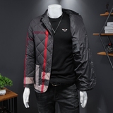 2022大货西装领短款羽绒服轻薄款男翻领钱塘6016-B2208P280假模，男装羽绒服，钱塘6016