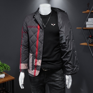 2022大货西装领短款羽绒服轻薄款男翻领钱塘6016-B2208P280假模图片