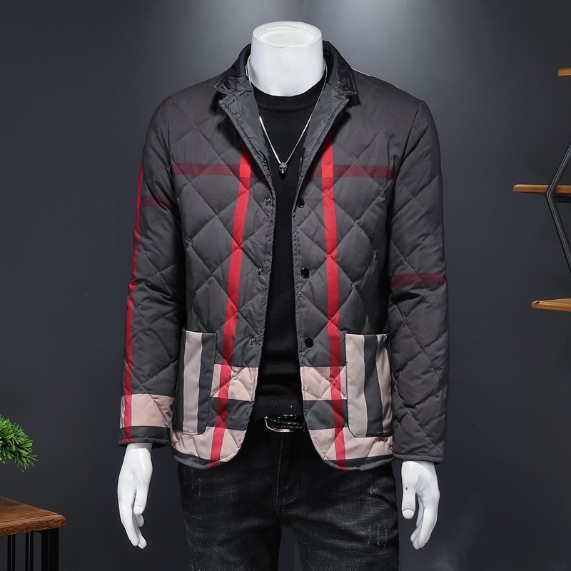 2022大货西装领短款羽绒服轻薄款男翻领钱塘6016-B2208P280假模，男装羽绒服，钱塘6016