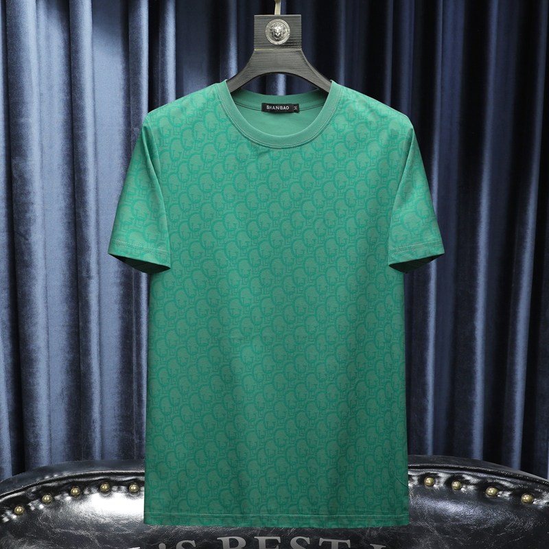 2025年新款圆领夏季男士T恤钱塘6016-E3314-P68沙发图，男装T恤，钱塘6016