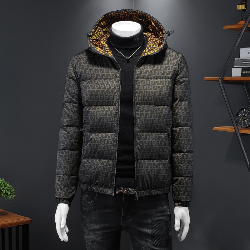 90%白鸭绒2026新款男士连帽羽绒服钱塘6016-F9189P300图片
