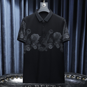 新款男POLO衫刺绣短袖翻领T恤钱塘6016-E3507-P75沙发图