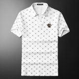 2024年新款男POLO衫印花纯色钱塘6016-E2060-P75，男装Polo衫，钱塘6016