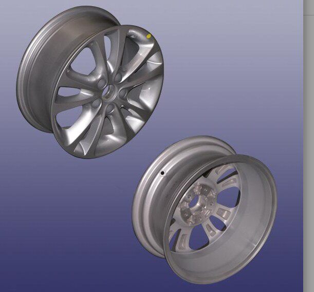 原厂 适用奇瑞艾瑞泽7轮毂总成 艾瑞泽7铝圈 铝合金轮毂总成