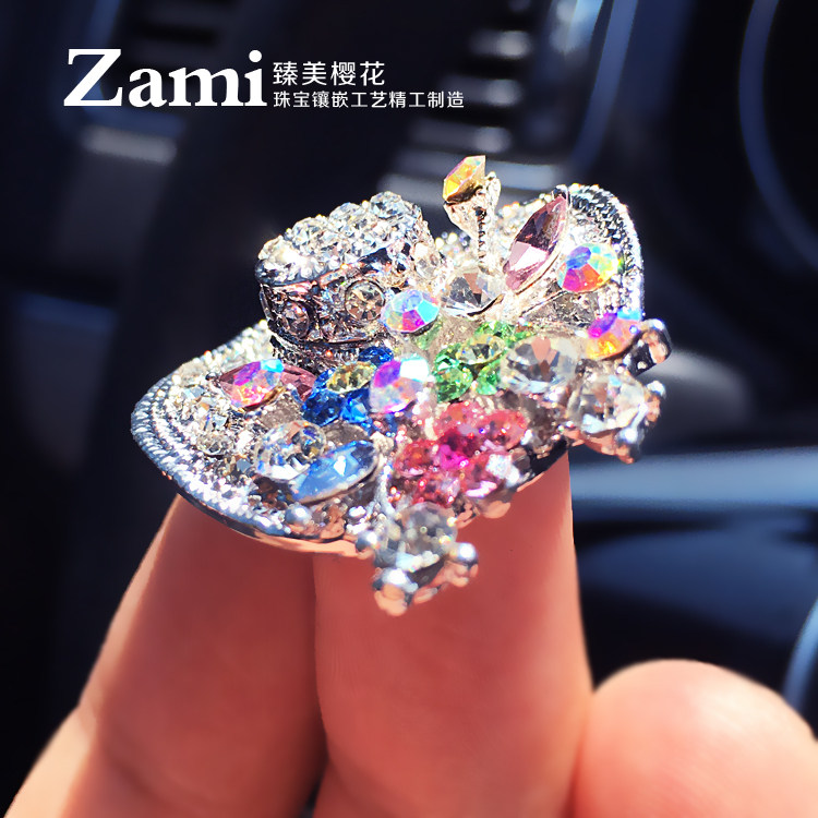 Broche femme en Zircon diamant - Ref 1178689 Image 1