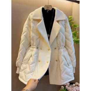 时尚 秋冬季 女装 棉服外套2025高级感大码 显瘦保暖 胖妹妹百搭时尚