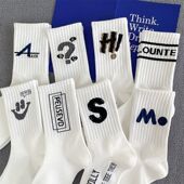 篮球长袜男 情侣中筒男士 袜子男百搭防臭ins潮流男生运动春季 新款