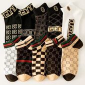 薄款 袜子女法式 男短袜夏季 透气ins潮百搭轻奢船袜潮牌袜夏天潮女