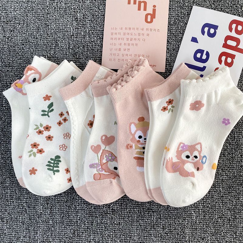 森系薄款学生袜子短筒