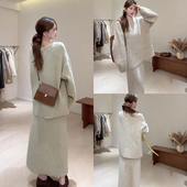 KG06正反两穿气质松弛感毛衣套装