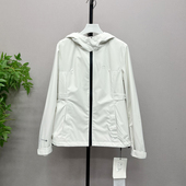 欧洲站2026春新款 百搭连帽冲锋衣外套女宽松显瘦上衣805Y 时尚