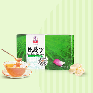 秦老太纯藕粉正宗莲藕粉营养无糖无添加儿童孕产妇老人早餐冲饮