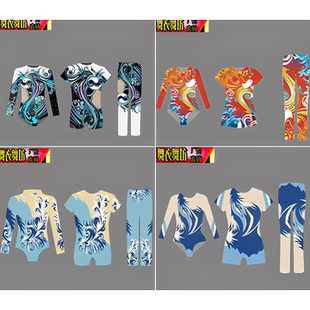 大众健美操 健身操广播体操演出比赛服装 ，团体操 职工操 表演服