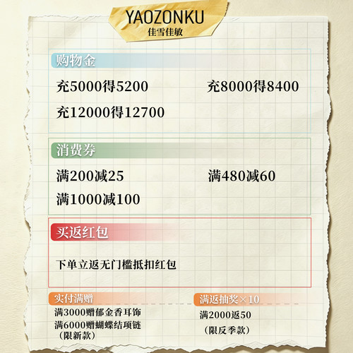 yaozonku专属机制介绍链接！！