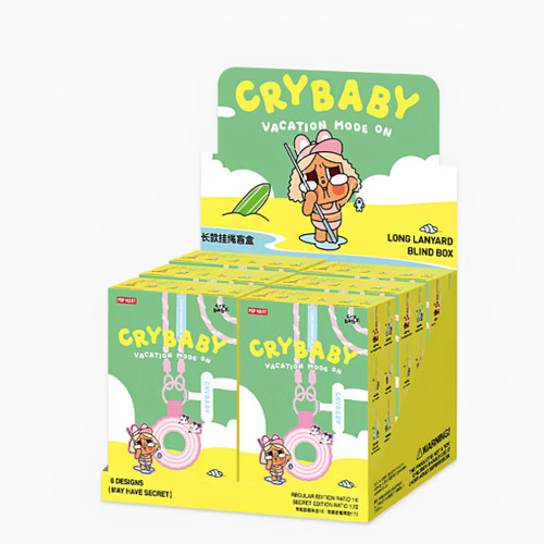 POPMARTCRYBABY手机挂绳盲盒