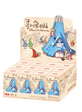 POPMART泡泡玛特1001MOONS 寻找大象滑梯系列手办盲盒摆件礼物