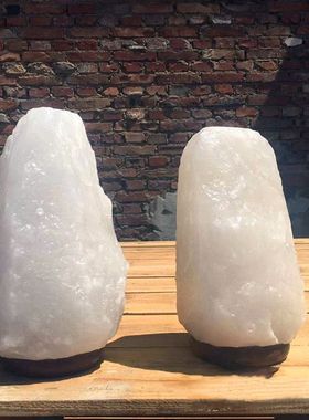 喜马拉雅盐灯风水卧室天然工艺品