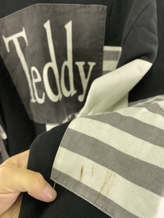 S码瑕疵teddy fresh百家布厚实男款套头卫衣