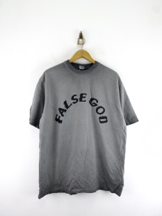 false god成衣染色kanye演唱会款洗水做旧男款短袖T恤