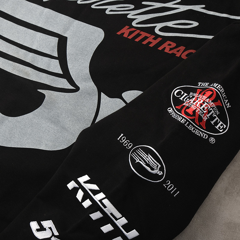 kith联名cigarette徽章贴布刺绣经典字母logo标志圆领套头卫衣,男装,卫衣,淘宝优惠券,粉丝福利购,淘宝优惠卷