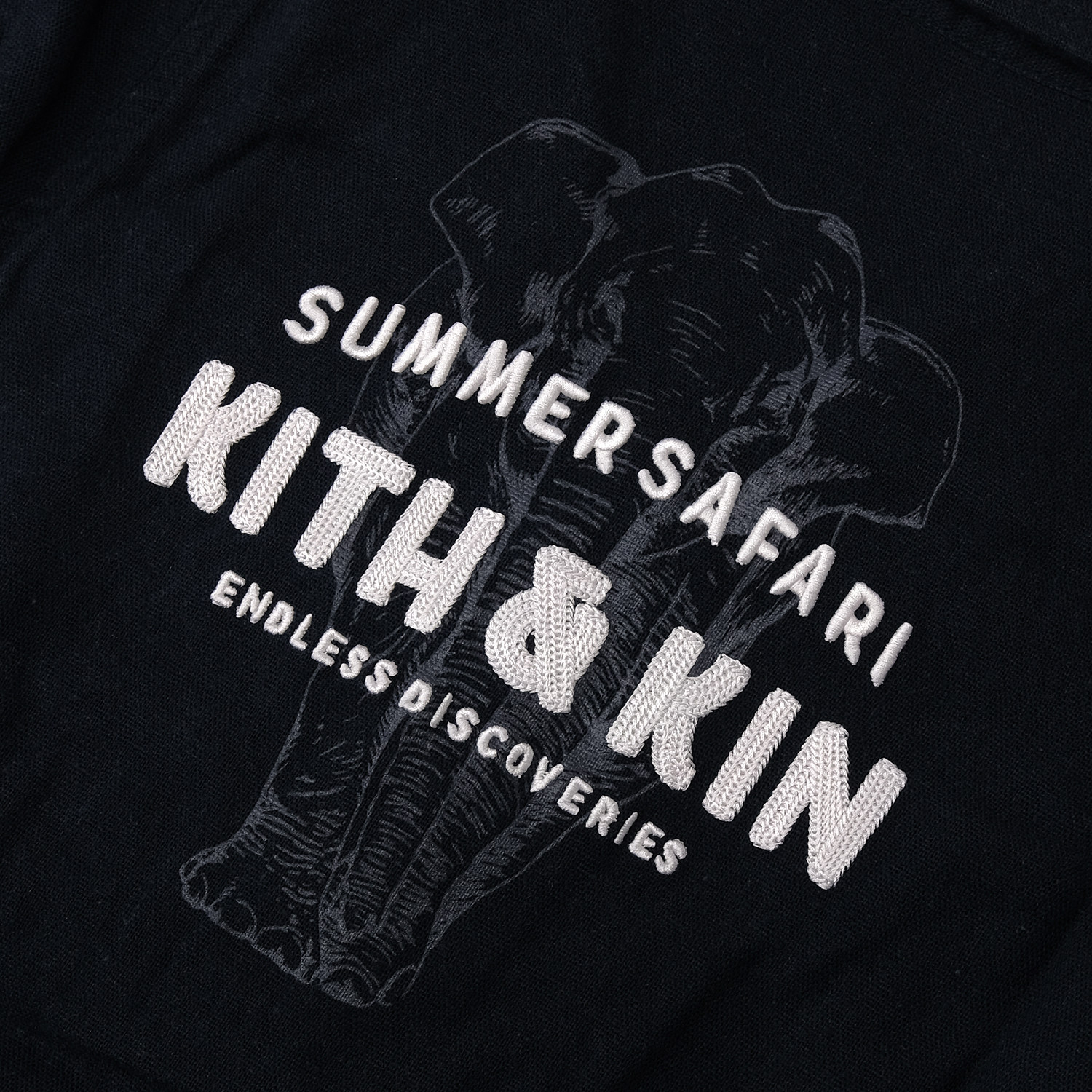 k&k kith & kin爬爬服连体大象刺绣经典字母标志婴儿装童装