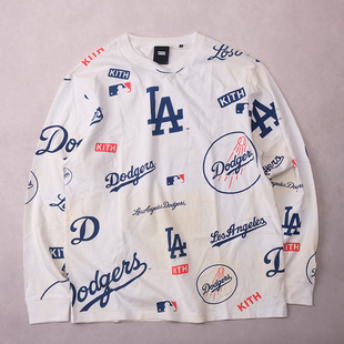 kith大联盟经典 T恤 标志联名长袖