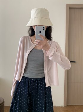 薄款莱赛尔开衫防晒女2026夏季