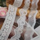 高档优质弹力蕾丝花边服装 DIY婚纱头纱肩带缝纫材料 拼接装 饰辅料