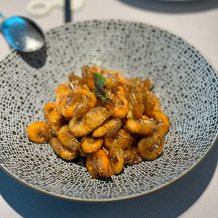 餐具黑斑创意会所酒店中厨冷菜