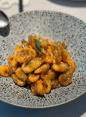 餐具黑斑创意会所酒店中厨冷菜