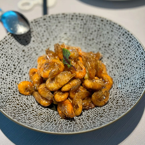 餐具黑斑创意会所酒店中厨冷菜