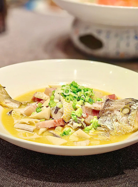 酒店中厨餐具陶瓷圆盘子创意菜盘子会所餐厅蒸鱼圆盘浅盘多宝鱼盘