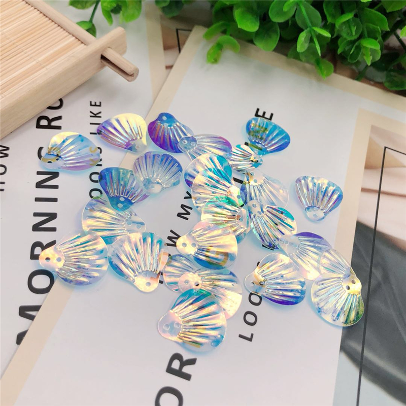 DIY13MM幻彩贝壳亮闪片美妆贴片