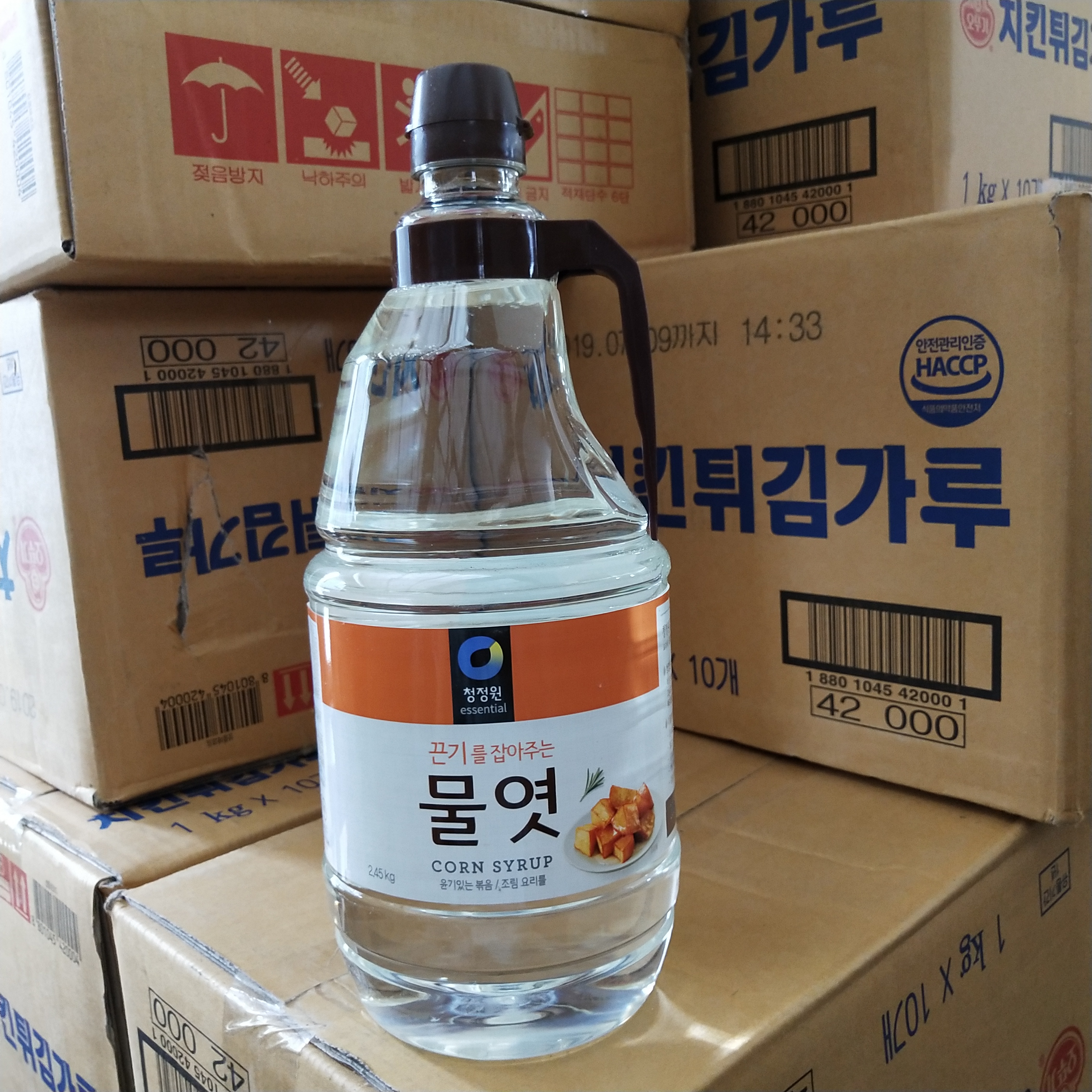 进口糖稀 麦芽糖浆2.45kg 烘焙原料/韩国泡菜调料/牛轧糖稀水怡糖