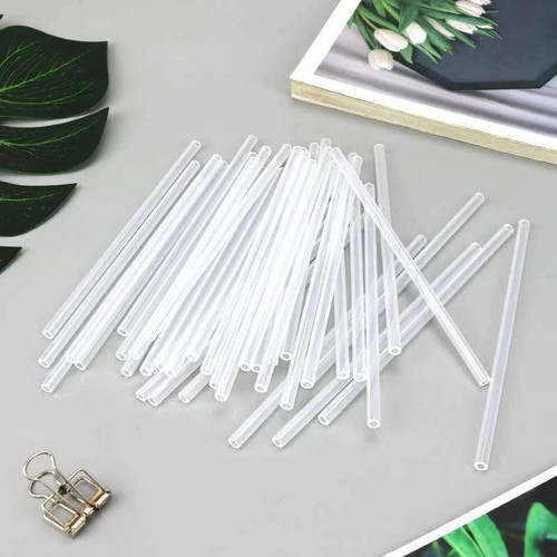 【只卖透明管】穿鱼线串组专用配件防缠绕管透明塑料硬管空心管pp
