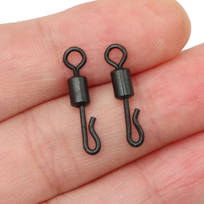 qc转环欧式钓组配件八字环转环罗尼钓组珠珠转环返底垂钓小配件