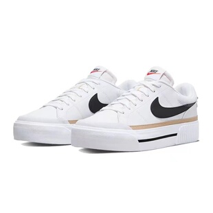 耐克/Nike Court Legacy 新款厚底休闲女子小白板鞋 DM7590-100