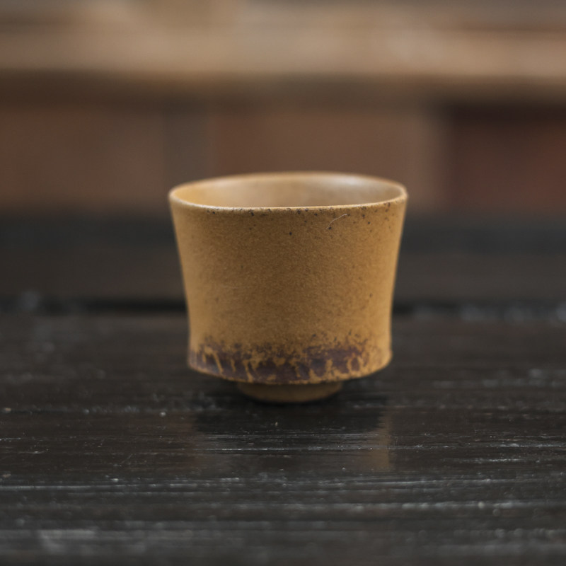 【灰念  酱釉石边杯】手工单杯日式茶盏单人杯功夫茶具品茗杯小杯,餐饮具,茶杯,淘宝优惠券,粉丝福利购,淘宝优惠卷