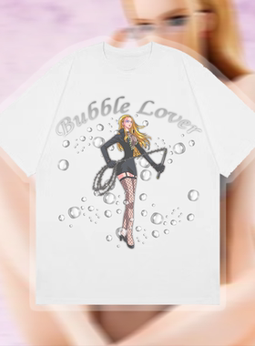 LeftOVEr原创泡沫爱Kalifa卡莉法 海贼王路飞小众纯棉短袖t恤男女